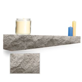 Lexington Hearth Rockface Turfway Tan 6’ Fireplace Non-Combustible Mantel - KL-6-LH-TT