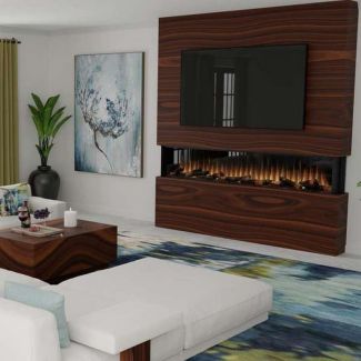 Dimplex Ignite Ultra 100-Inch Built-in Linear Electric Fireplace - ULT100