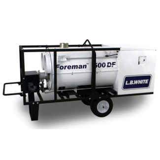 LB White 500,000 BTU LINK Capable Dual Fuel Indirect-Fired Portable Heater | 120V
