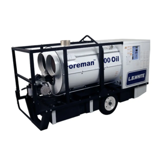LB White 500,000 BTU LINK Capable Diesel Indirect-Fired Portable Heater | 120V