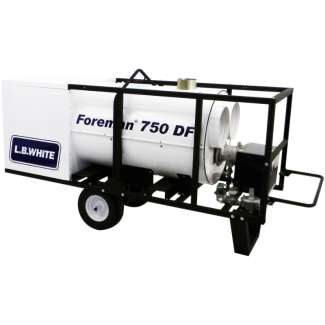LB White 750,000 BTU LINK Capable Dual Fuel Indirect-Fired Portable Heater | 120V