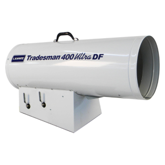 LB White Tradesman 400 Ultra Portable Forced Air Heater with Diagnostic Light - Propane Gas