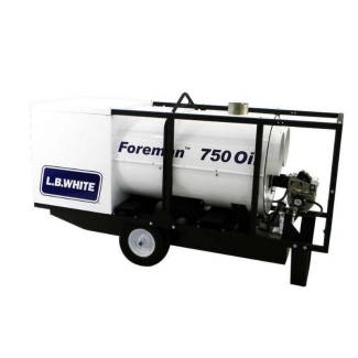 LB White 750,000 BTU Link Ready Diesel Indirect-Fired Portable Heater | 120V