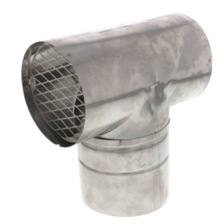 3 Inch Z-Vent Horizontal Termination Tee