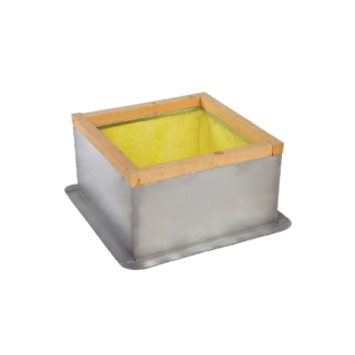 Plastec Galvalume 18" by 21" Insulated Roof Curb for Jet Series and Blowers with Roof Unit Kits