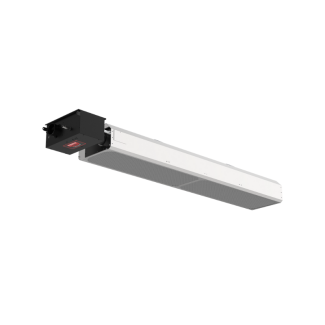 Detroit Radiant Tube Heater - Low Intensity, Re-Verber-Ray DSRL Series - 65,000 BTU - Propane Gas