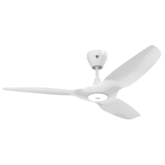 Big Ass Fans Haiku 52" Smart Indoor Ceiling Fan - White Finish,  Integrated LED (2700K), 20.3 Watts, Universal Mount, 5" Downrod, and Wireless Remote Control