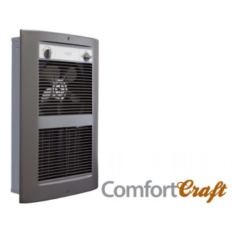 King LPW ComfortCraft Electric Wall Heater, 120-Volts - Satin Nickle, Pic-A-Watt Heater 1250 - 2750W