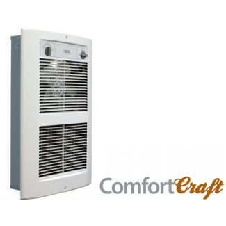 King LPW ComfortCraft Electric Wall Heater, 120 Volts - White Dove, Pic-A-Watt Heater 1250 - 2750W