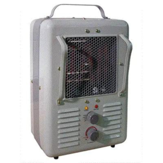 TPI 1500/1300W 120V Fan Forced Milkhouse Style Portable Heater - 188TASA