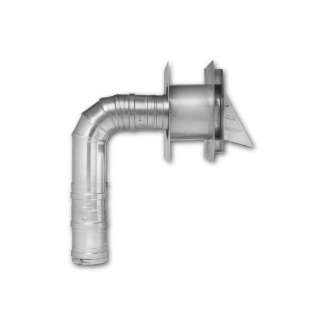Metal-Fab 4-Inch Horizontal Vent Kit