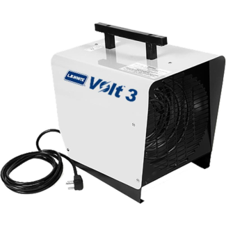 LB White Volt 3KW Electric Forced Air Portable Heater - 240 Volts