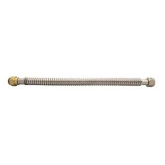 Tectite 3/4 x 3/4 x 18 Inch Corrugated Stainless Steel Water Heater Connector