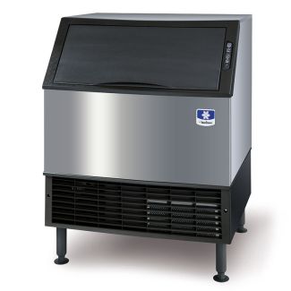 Manitowoc 30" NEO Air Cooled Undercounter Half Dice Ice Machine with 119 lb. Bin - 115V, 295 lb. - UYP0310A-B