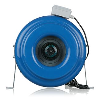 VENTS-US 12" AntiRADON In-Line Centrifugal Fan Metal Fan -  VKMs 305