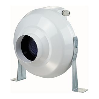VENTS-US 4" AntiRADON In-Line  Centrifugal Plastic Fan - VK 100