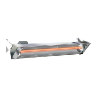 Infratech W-Series 33-Inch 1500W Single Element Electric Infrared Patio Heater - 240V
