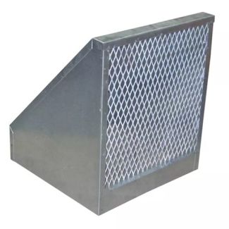 Canarm WHA12 Galvanized Weather Hood for 12" Aluminum Exhaust Fan