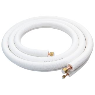 Refrigerant Line Set with 1/4" and 1/2" Line Ends - 35 feet