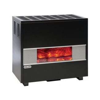 Williams - 50,000 BTU - Fireplace-Look Propane Room Heater - 68% AFUE - With Blower
