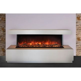 Modern Flames Wall Mount Cabinet for 80" Landscape Pro Multi Electric Fireplace in Ready to Finish - WMC-80LPM-RTF