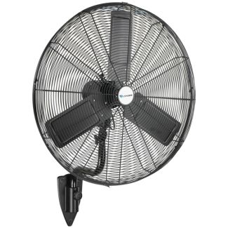 Canarm Wall Mount Commercial Circulating Fan 30" - 3 Speed Dial - 10ft 120v Grounded Plug - Oscillating