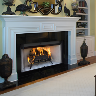 Superior 36" WRT3000 Wood Burning Fireplace with Radiant Clean Front - WRT3036WSI