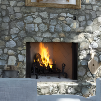 Superior 42" WRT4500 Wood Burning Fireplace with Radiant Clean Front - WRT4542