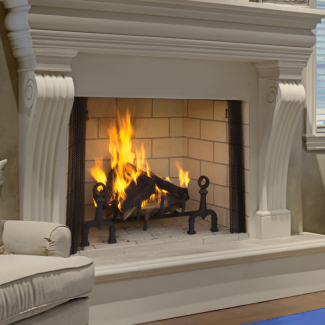 Superior 36" WRT6000Wood Burning Fireplace with Radiant Clean Front - WRT6036