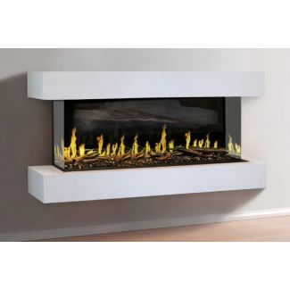 Modern Flames Floating Mantel for 52" Orion in Ready to Finish - WSS-OR52-RTF