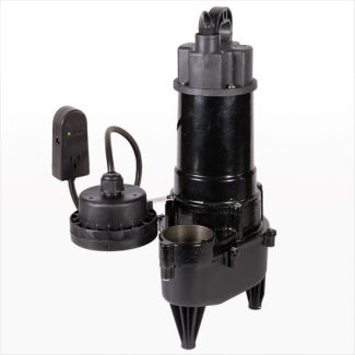 iON + SE Sewage Pump | 1/2 HP | 115V | 10 FT Cord | Cast Iron | X-ONEi+