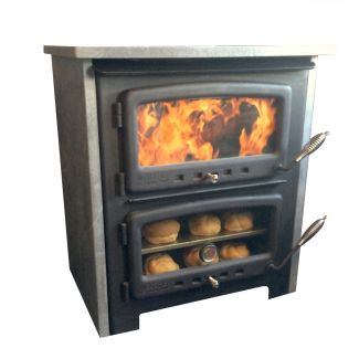 Nectre XL0850 Wood Cook Stove & Oven by Vermont Bun Baker - Heats 2500 Sq Ft