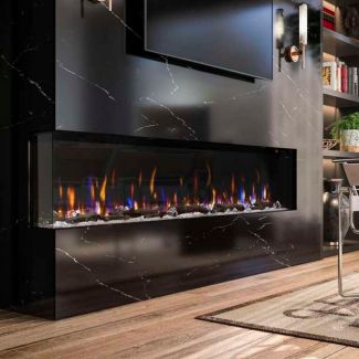 Dimplex Ignite Bold 88-Inch Built-in Linear Electric Fireplace - XLF8817-XD