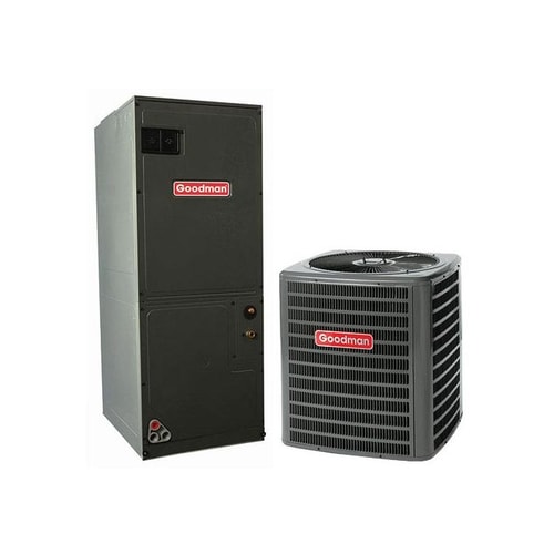 Goodman 3 Ton 14 SEER Heat Pump Air Conditioner System - GSZ140361 ...