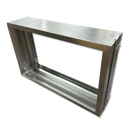 Furnace air filter rack