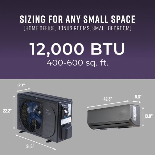 Stealth Solar Mini Split 12000 BTU