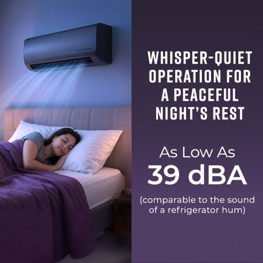 Stealth Solar Mini Split Quiet 24000