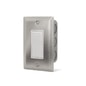Infratech Single Simple Switch - Stainless Cover In-Wall Box - 20A Max - 14 4400