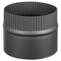 AllFuel HST Stove Adapter for 6-Inch Diameter Single Wall Black Stove Pipe