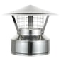 AllFuel HST Chimney Cap with Spark Screen for 6-Inch Inner Diameter Chimney Pipe
