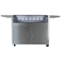 Buck Stainless Steel Freestanding Grill Cart for 40" 5 Burner Gas Grills - BG 40 Stainless Steel Freestanding Grill Cart