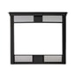 Black Transitional Face (CANNOT BE USED WITH MANTEL CABINETS)