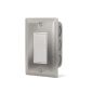 Infratech Single Simple Switch - Stainless Cover In-Wall Box - 20A Max - 14 4400