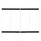 38-Inch Bi-Fold Door - Black - 38LBF