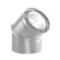 DuraVent DirectVent Pro 45° Elbow (Galvanized)