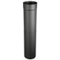 AllFuel HST 6-Inch Diameter x 38-Inch-70-Inch Telescoping Single Wall Black Stove Pipe