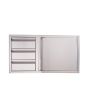 39-Inch Access Door / Triple Drawer Combo