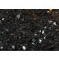 Black Crushed Glass