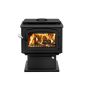 Drolet Escape Medium Wood Burning Stove - Heats Up To 1500 Square Feet