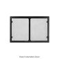 Black Mesh Doors- Grand Vista